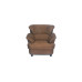 Baali Fabric Sofa Set Brown