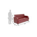 Baali Sofa Set Maroon