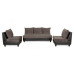 Chicago Sofa Set Black