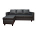 DECO L-SHAPE GRAY SOFA SET