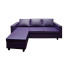 Deco L Shape Sofa Purple