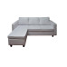 Deco L Shape Sofa White