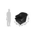 Gandhi Sofa Set Black