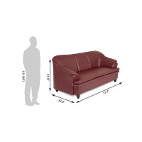 Gandhi Sofa Set Maroon