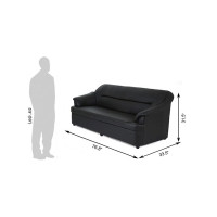 Neptune Sofa Set Black