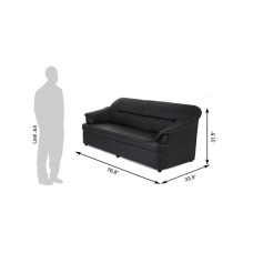 Neptune Sofa Set Black